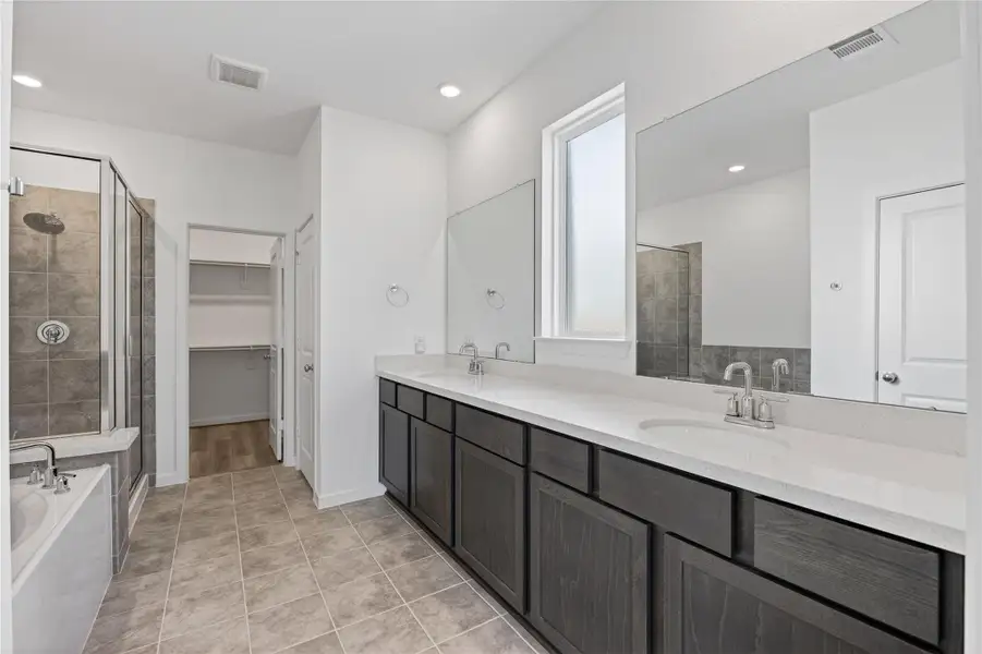 Furnished interior view inside a new home in Trillium, Richmond (Image 9).