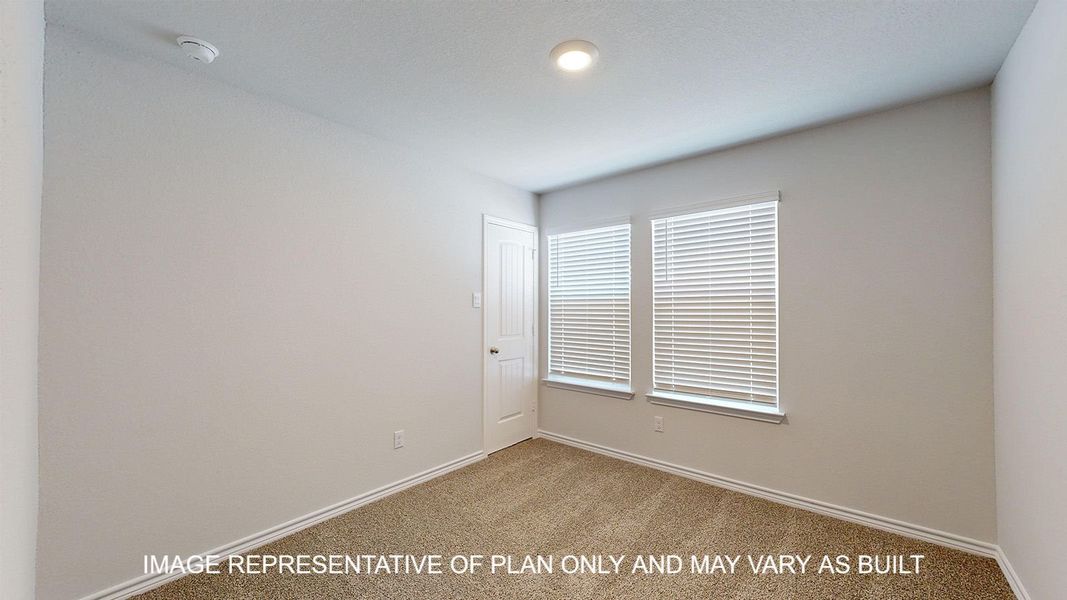 Spacious, unfurnished interior of a new home in Three Creeks - Colt Creek, Belton (Image 25).