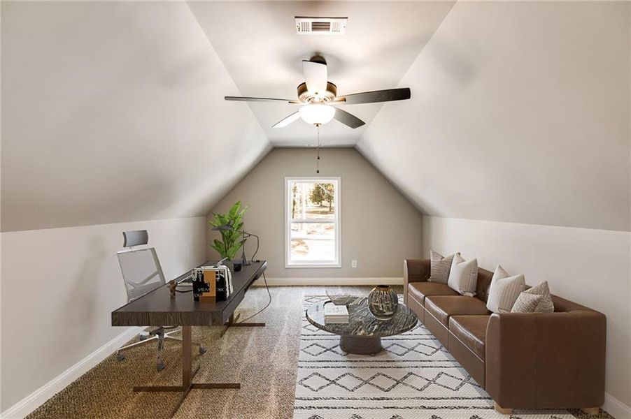 Furnished interior view inside a new home in , Buchanan (Image 37).