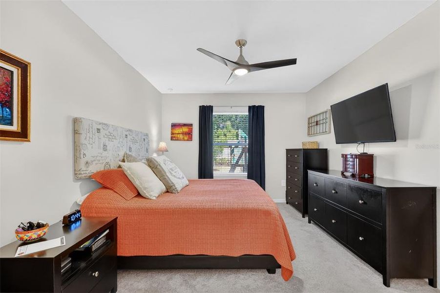 Furnished interior view inside a new home in Liberty Preserve, Leesburg (Image 13).