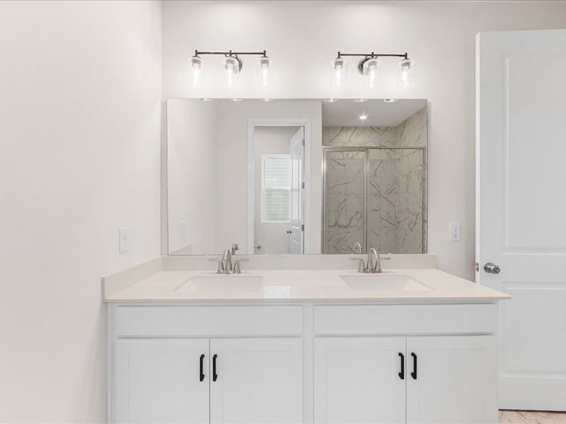 Furnished interior view inside a new home in Fifteen 15 Cannon, Charlotte (Image 8).