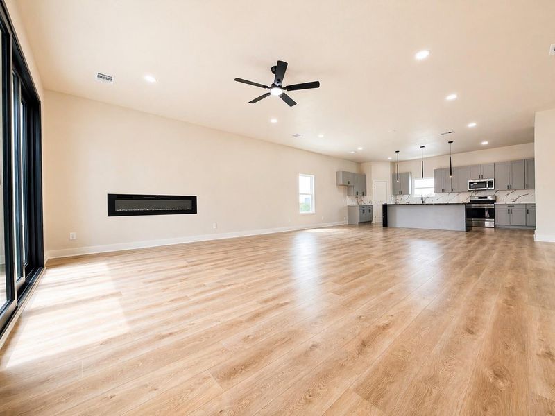 Living / Dining Room Combo - 2nd Floor