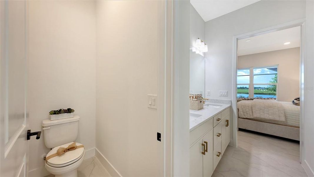 Furnished interior view inside a new home in Gracewater at Sarasota, Sarasota (Image 12). Furnished interior view inside a new home in Gracewater at Sarasota, Sarasota (Image 12).