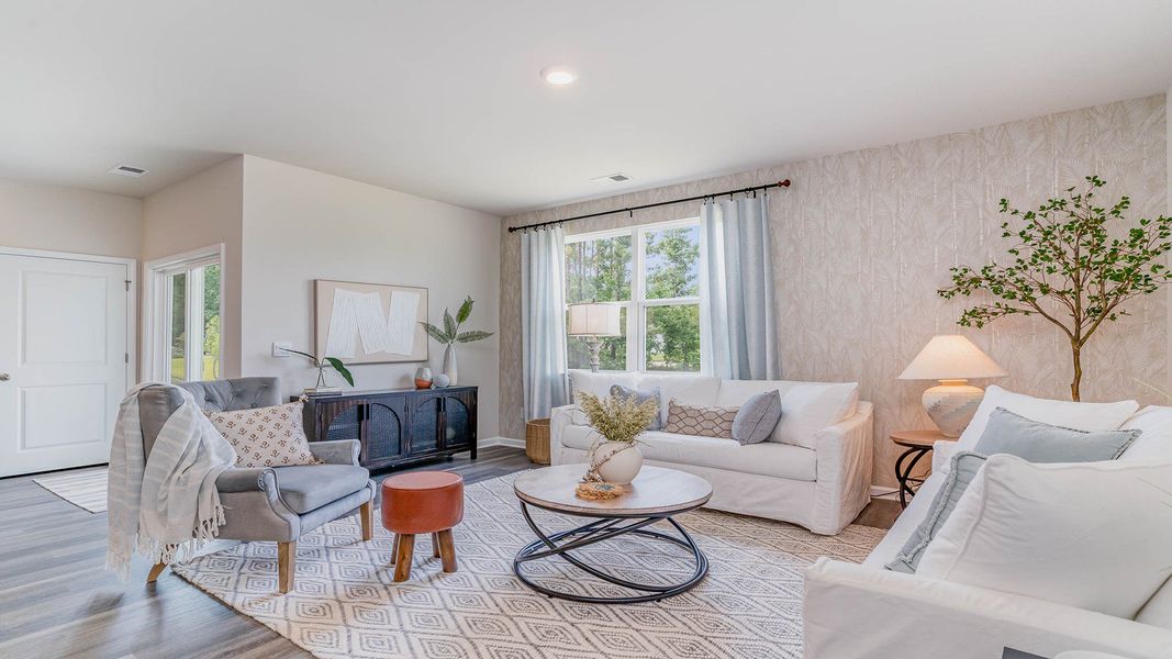 Furnished interior view inside a new home in Hunter's Branch, Hopkins (Image 8).