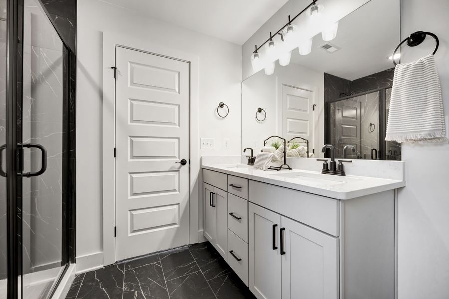Spa Inspired Bathroom in The Henley Model Home