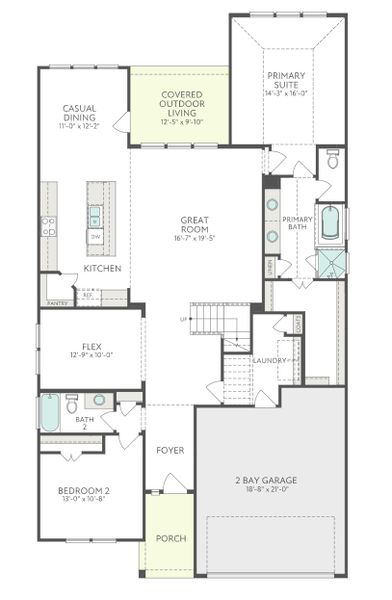 Image 33 representing the Verdin by Tri Pointe Homes in Tompkins Reserve, Katy, TX. Image 33 representing the Verdin by Tri Pointe Homes in Tompkins Reserve, Katy, TX.