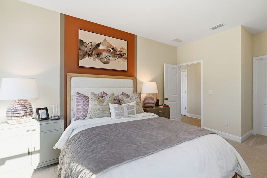 Representative furnished interior of a home built from the Essex by Taylor Morrison in Dreycott, Lawrenceville (Image 56).