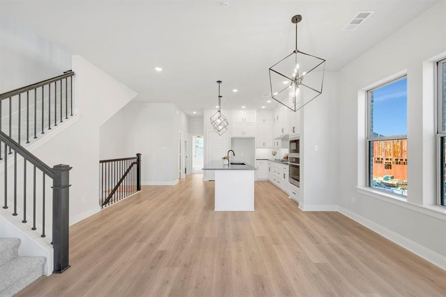 Spacious, unfurnished interior of a new home in Hillside at Las Colinas, Irving (Image 27). Spacious, unfurnished interior of a new home in Hillside at Las Colinas, Irving (Image 27).