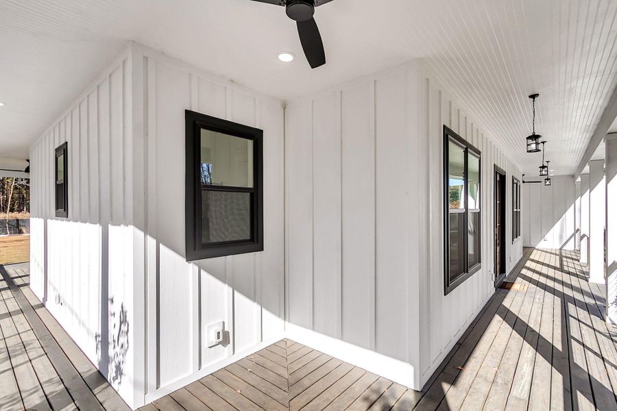 Exterior details and patio area of a home in , Summerville (Image 29).