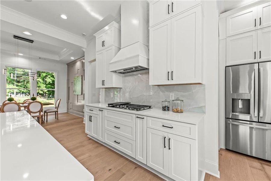 Furnished interior view inside a new home in , Greensboro (Image 40).