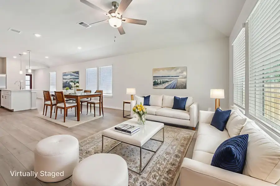 Furnished interior view inside a new home in , New Caney (Image 4). Furnished interior view inside a new home in , New Caney (Image 4).