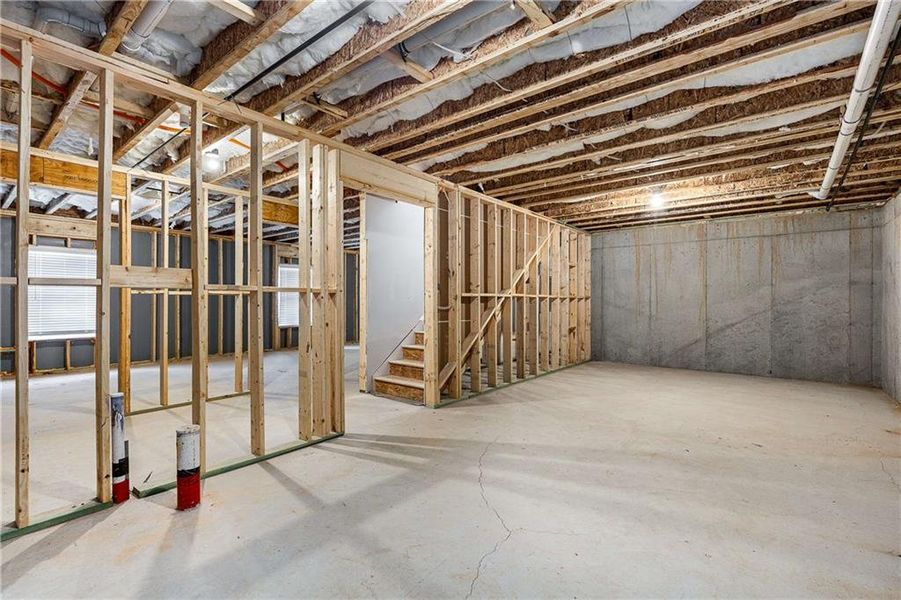 In-progress construction of a new home in Carmichael Farms, Canton, GA (Image 49).