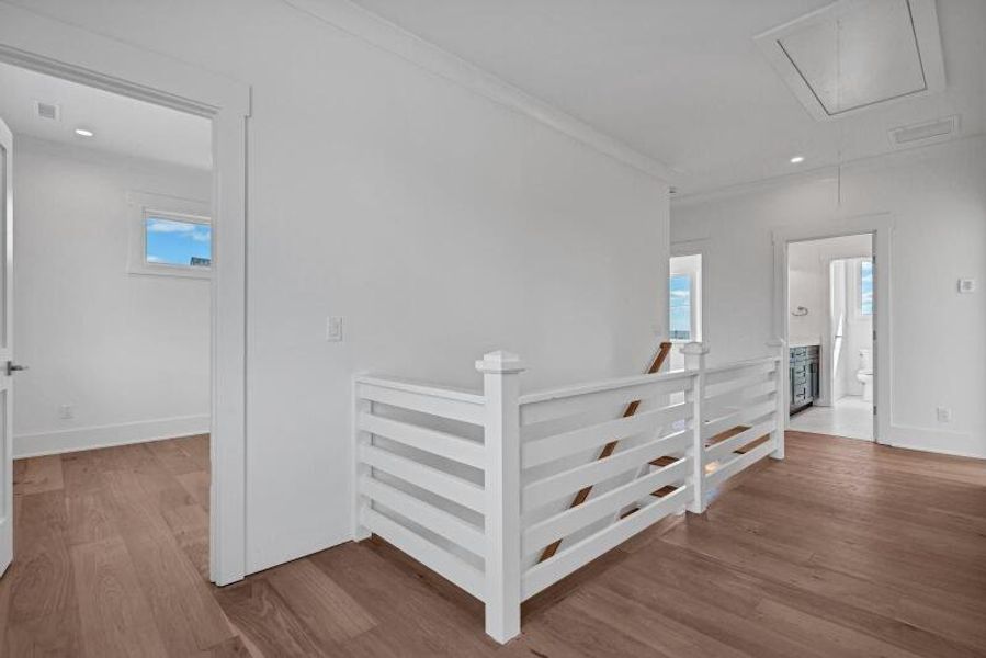 Spacious, unfurnished interior of a new home in , Edisto Beach (Image 62).