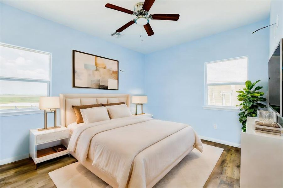 Furnished interior view inside a new home in , Freeport (Image 6).