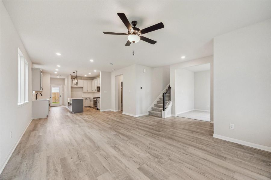 Spacious, unfurnished interior of a new home in Elyson, Katy (Image 14). Spacious, unfurnished interior of a new home in Elyson, Katy (Image 14).
