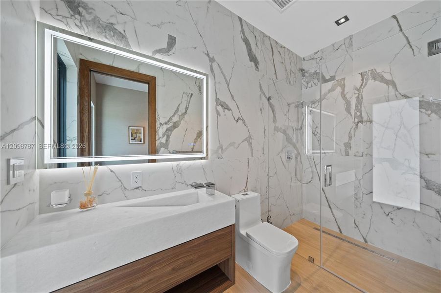 Furnished interior view inside a new home in , North Miami (Image 13).