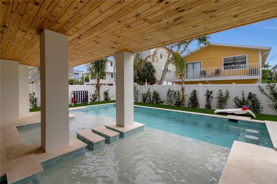 Exterior details and patio area of a home in , Bradenton Beach (Image 29). Exterior details and patio area of a home in , Bradenton Beach (Image 29).