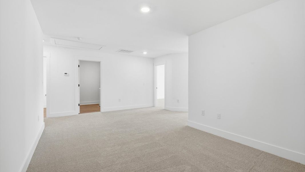 Inviting loft with cozy carpet, perfect for casual gatherings or quiet relaxation located at the Silo Ridge community Inviting loft with cozy carpet, perfect for casual gatherings or quiet relaxation located at the Silo Ridge community