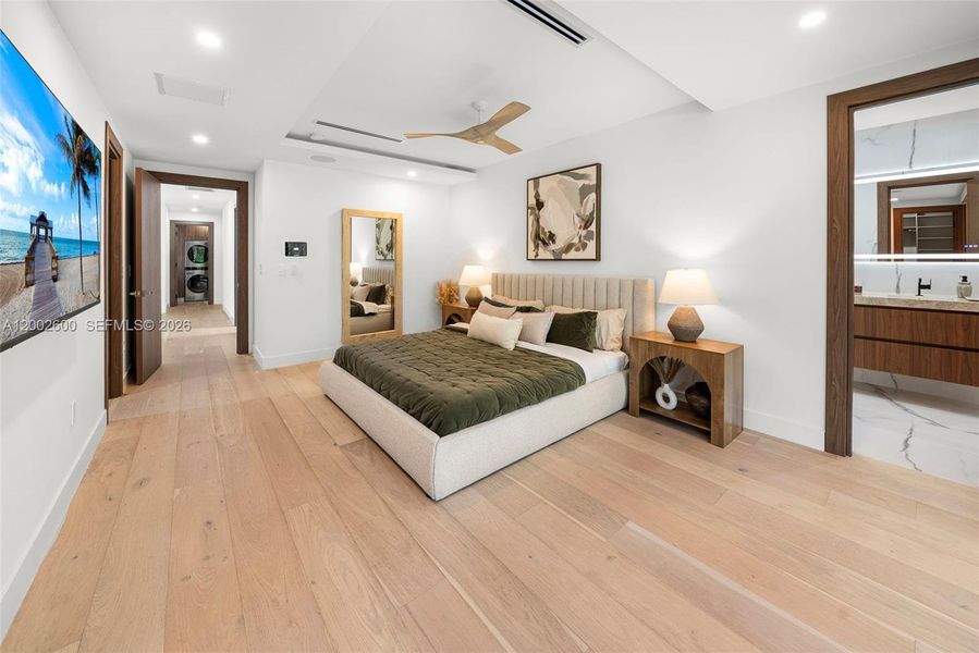 Furnished interior view inside a new home in , Miami (Image 47).