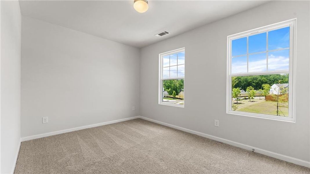 Spacious, unfurnished interior of a new home in The Reserve at Willow Oaks, Canton (Image 16).