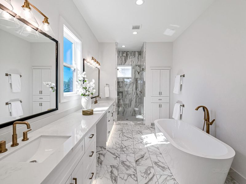 Furnished interior view inside a new home in , Houston (Image 40). Furnished interior view inside a new home in , Houston (Image 40).