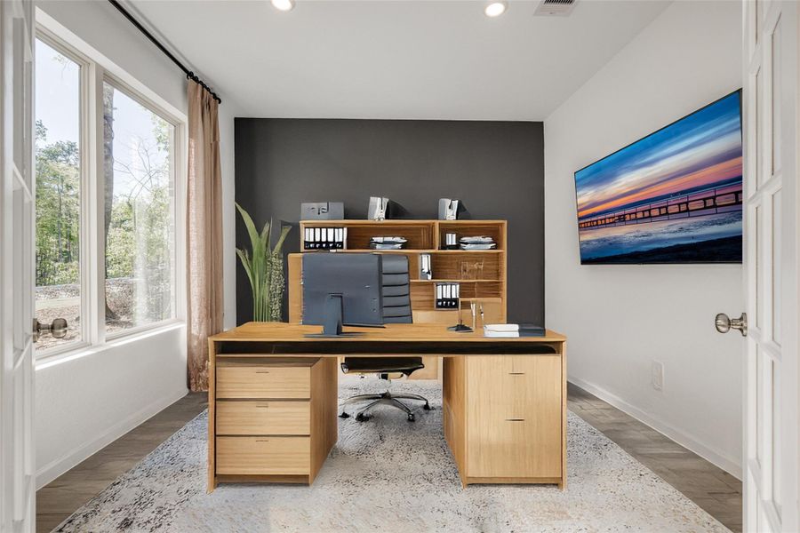 Furnished interior view inside a new home in Anniston, Katy (Image 31).