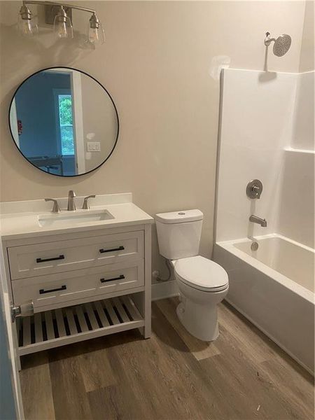 Furnished interior view inside a new home in , Flowery Branch (Image 10).