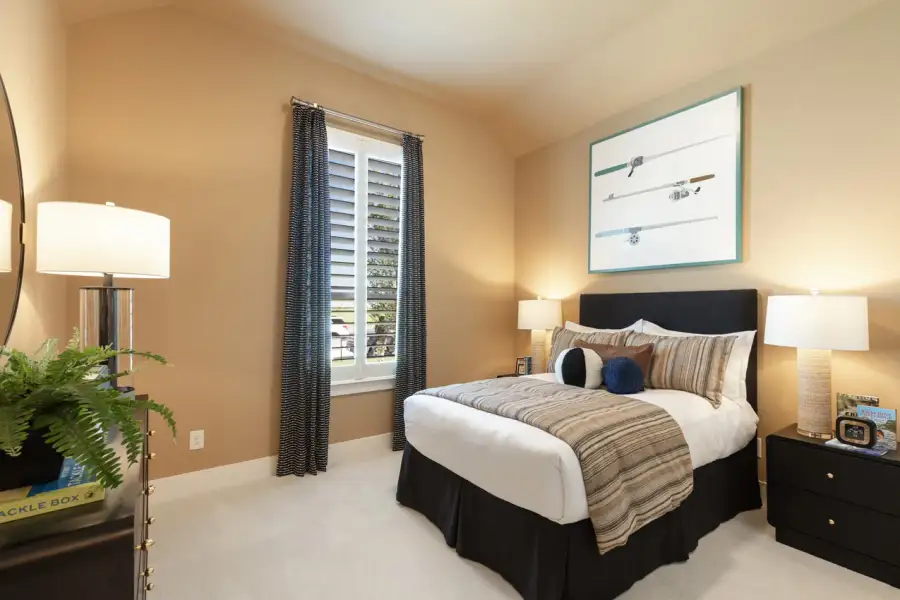 Representative Secondary Bedroom - some options shown