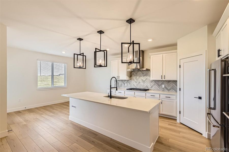 Furnished interior view inside a new home in Spring Valley Ranch, Elizabeth (Image 6).