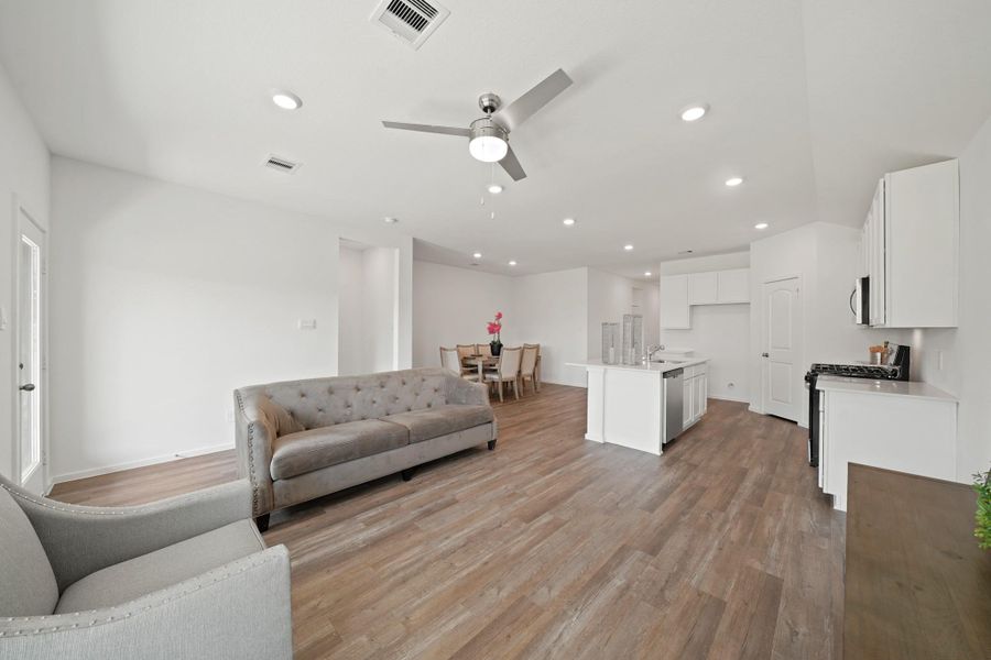Furnished interior view inside a new home in Cypress Green, Hockley (Image 6).