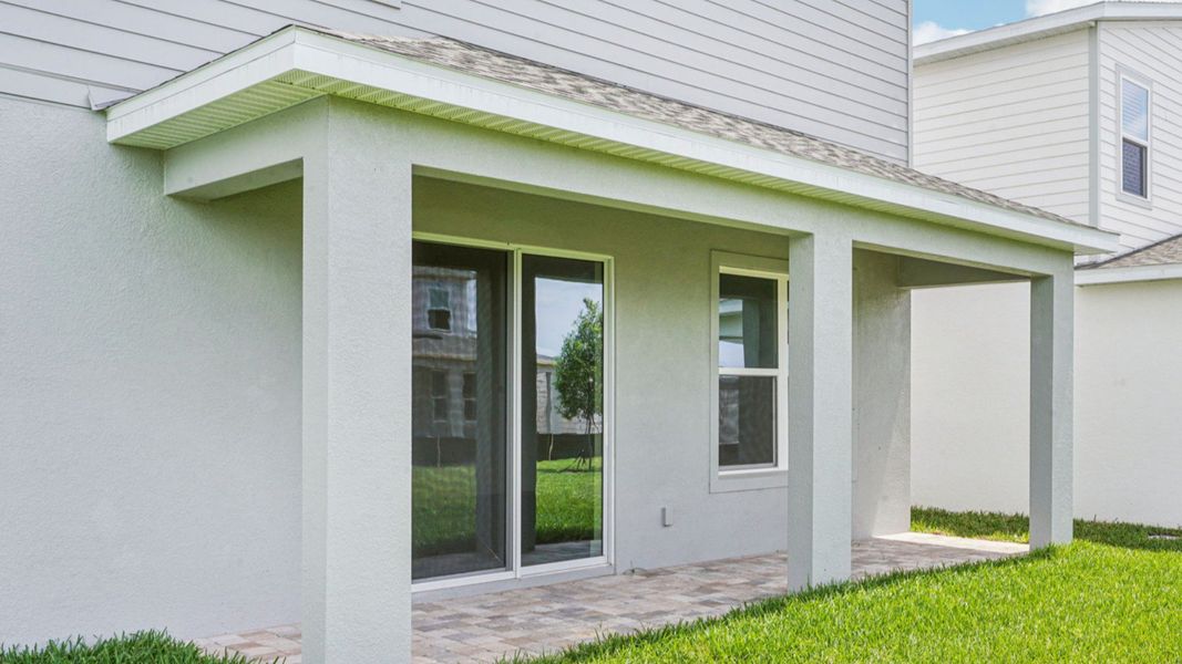 Plumeria Floor Plan featuring a spacious lanai by DRB Homes in Trailside located in Mount Dora, FL Plumeria Floor Plan featuring a spacious lanai by DRB Homes in Trailside located in Mount Dora, FL