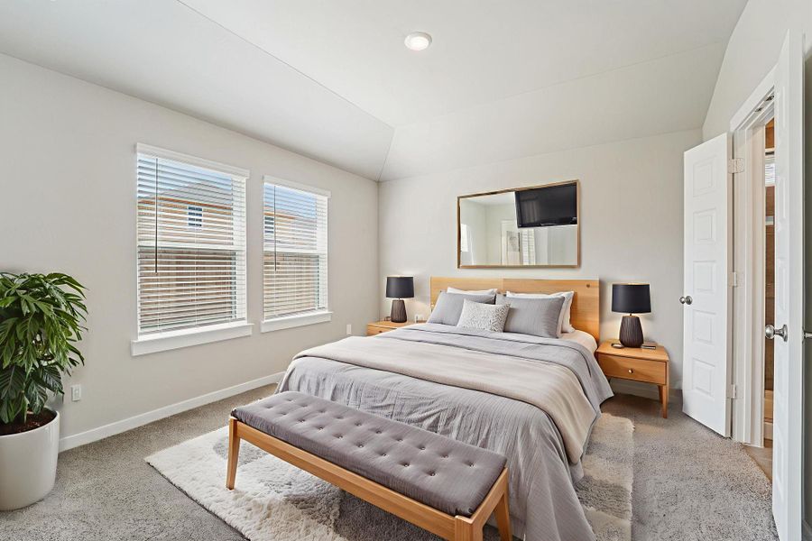 Photo is not of the actual home, but is an inspirational photo of builder’s model home and may depict options, furnishings, and/or decorator features that are not included