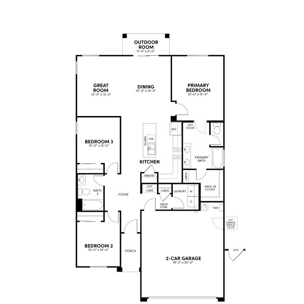 Floor 1: Included Plan