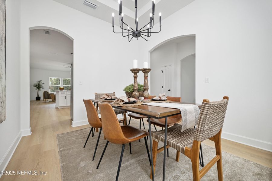 Furnished interior view inside a new home in , Keystone Heights (Image 16).
