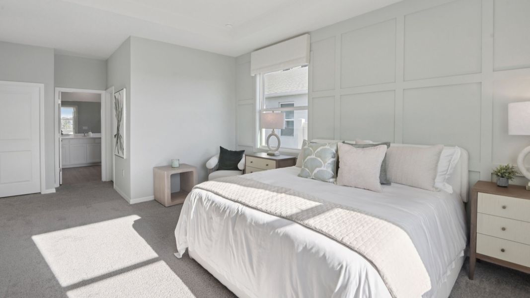 Representative furnished interior of a home built from the Hawthorne by D.R. Horton in Twisted Oaks, Wildwood (Image 16). Representative furnished interior of a home built from the Hawthorne by D.R. Horton in Twisted Oaks, Wildwood (Image 16).