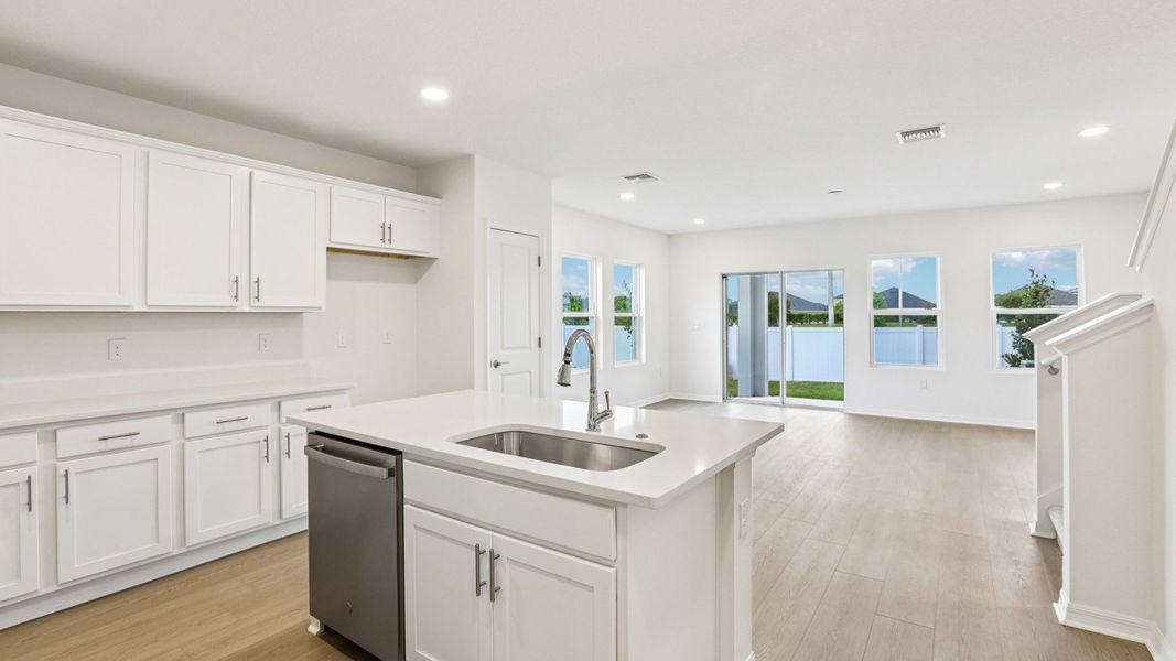 Furnished interior view inside a new home in Twin Oaks, Zephyrhills (Image 13).