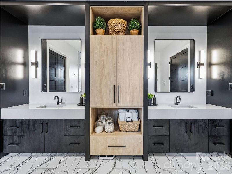 Furnished interior view inside a new home in , Asheville (Image 14).