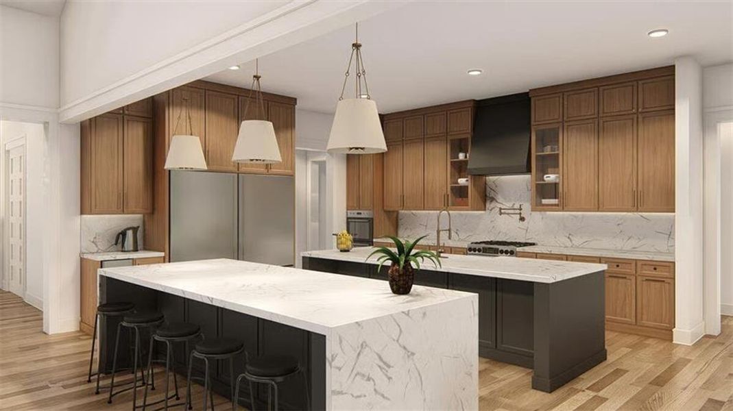 Furnished interior view inside a new home in , Woodstock (Image 18).