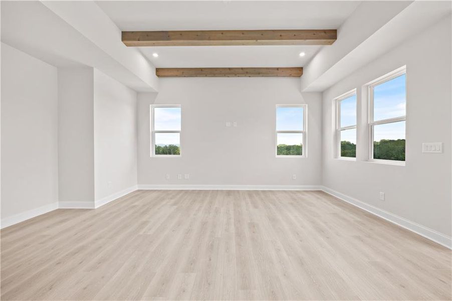 Spacious, unfurnished interior of a new home in Gatherings® at GreenHouse, Marietta (Image 44).