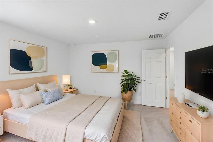 Furnished interior view inside a new home in Beresford Woods, Deland (Image 8).