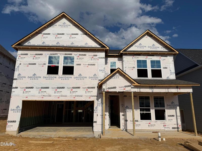 In-progress construction of a new home in Wendell Ridge, Wendell, NC (Image 32).