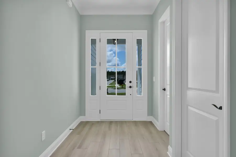Representative unfurnished interior of a home built from the Crescent by Riverside Homes in Sagebrush at EverRange, Jacksonville (Image 18).