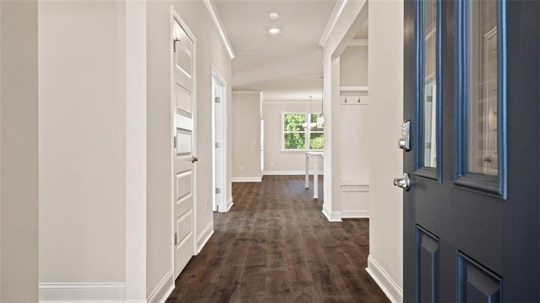 Spacious, unfurnished interior of a new home in Oak Ridge Meadows - Active Adult, Locust Grove (Image 16).