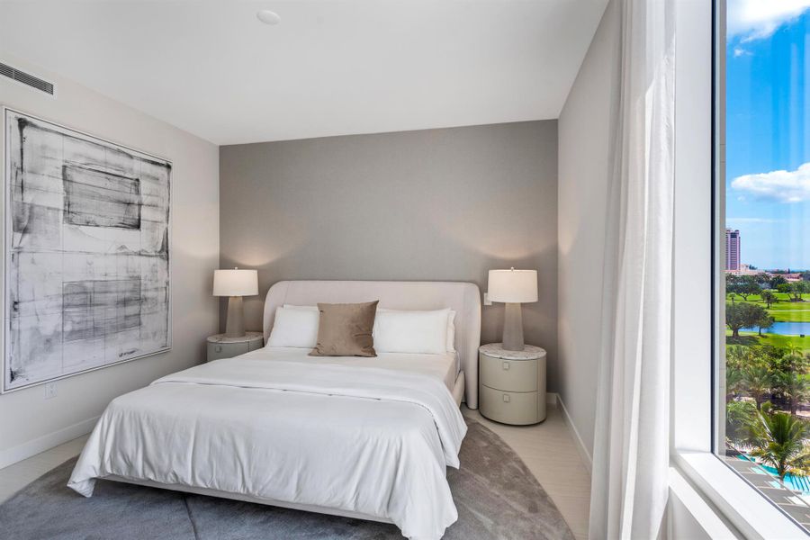 Furnished interior view inside a new home in Alina Residences, Boca Raton (Image 9). Furnished interior view inside a new home in Alina Residences, Boca Raton (Image 9).