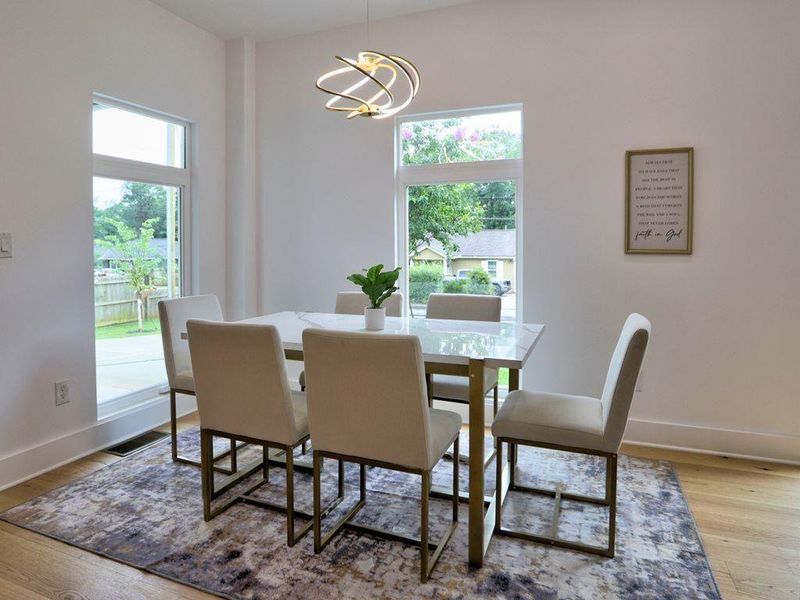 Furnished interior view inside a new home in , Smyrna (Image 41).
