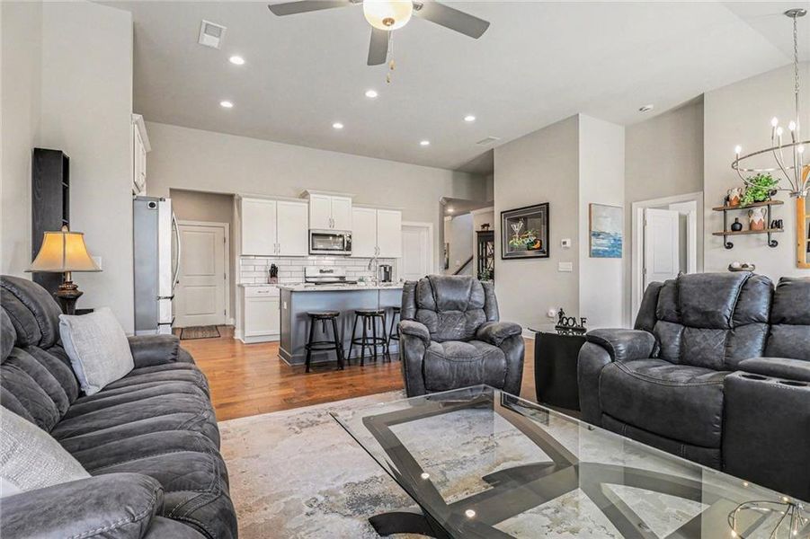 Furnished interior view inside a new home in , Canton (Image 9).