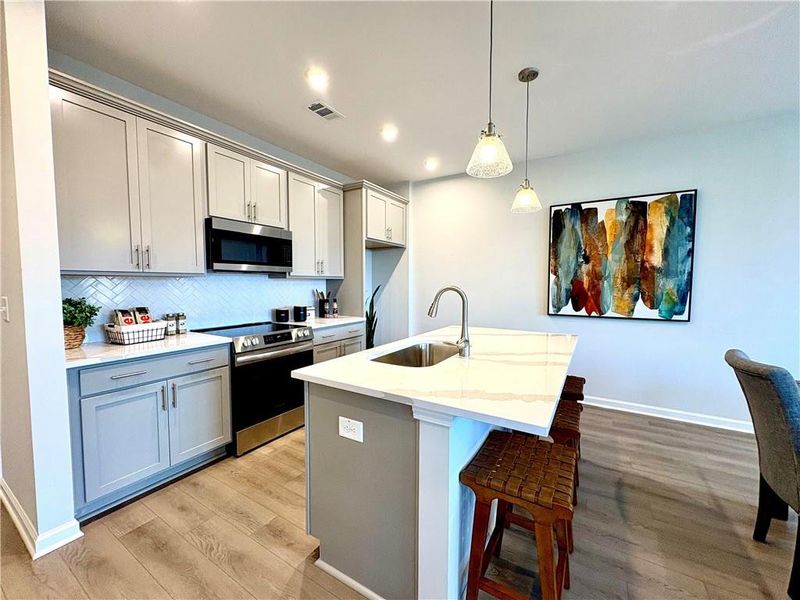 Furnished interior view inside a new home in Stegall Village, Emerson (Image 11).
