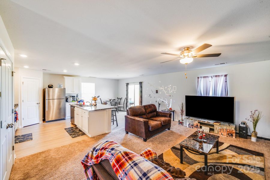 Furnished interior view inside a new home in Pinnacle Estates, Shelby (Image 6).