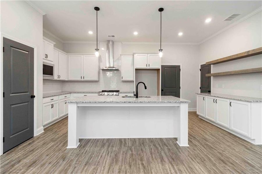 Furnished interior view inside a new home in Serenity, Hapeville (Image 3).