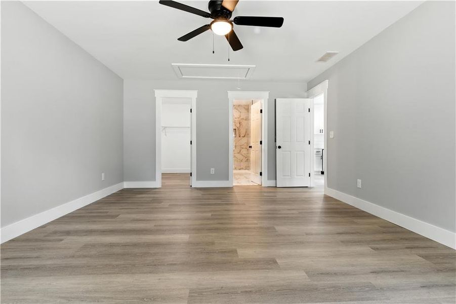 Spacious, unfurnished interior of a new home in , Marietta (Image 13).
